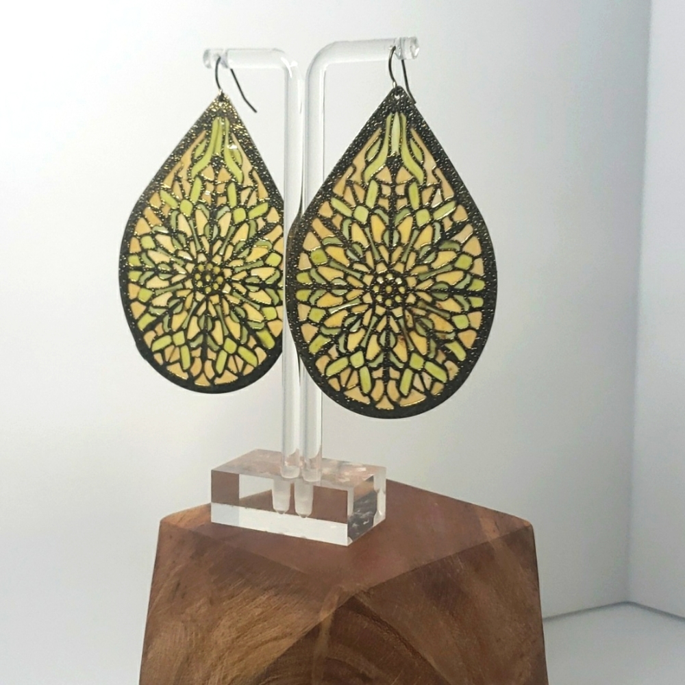 Vintage Tear Drop Earrings